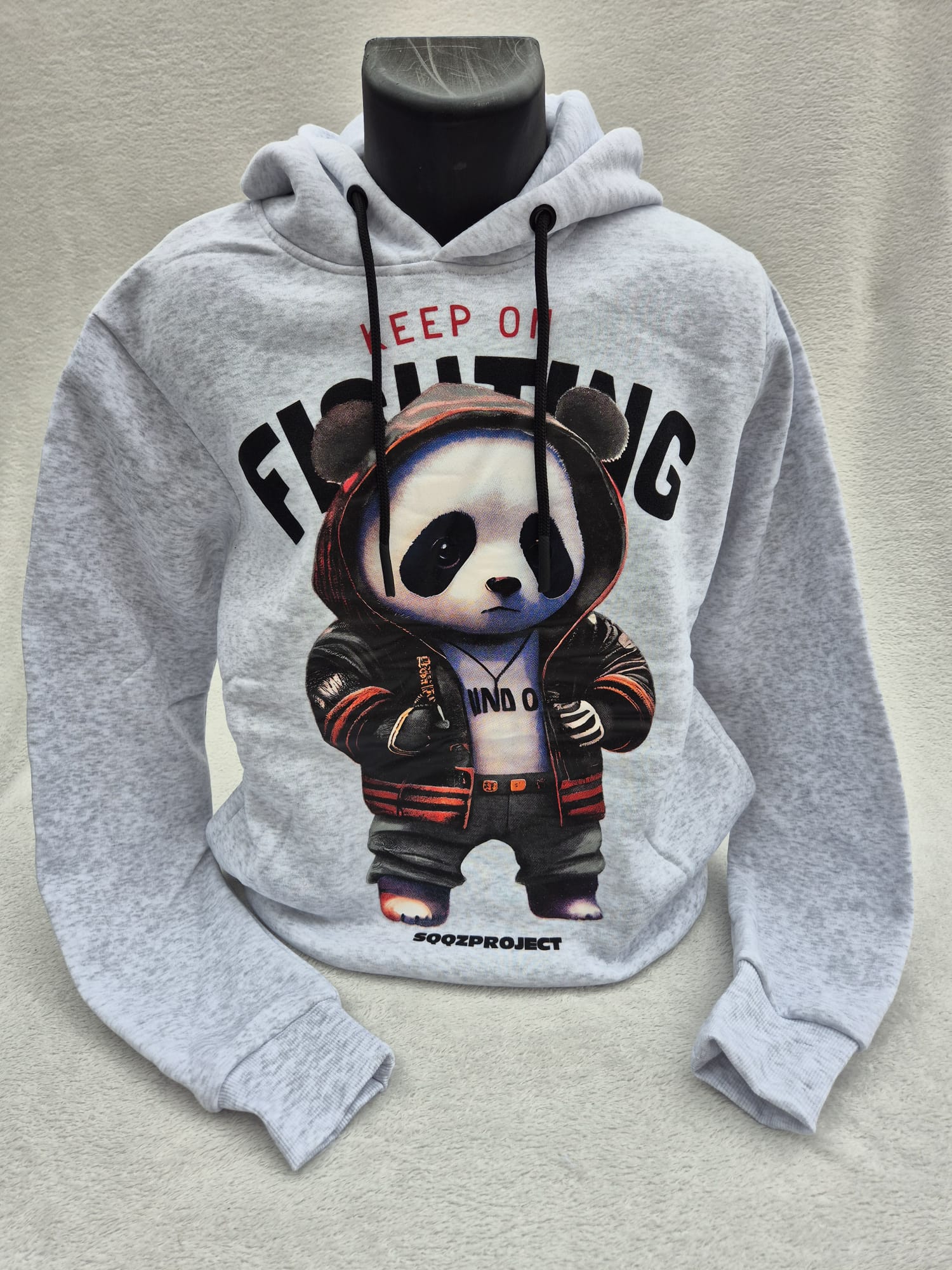 🐼 Nieuw bij Kick Dropz: Super gave Indo Panda Hoodies! Grijs