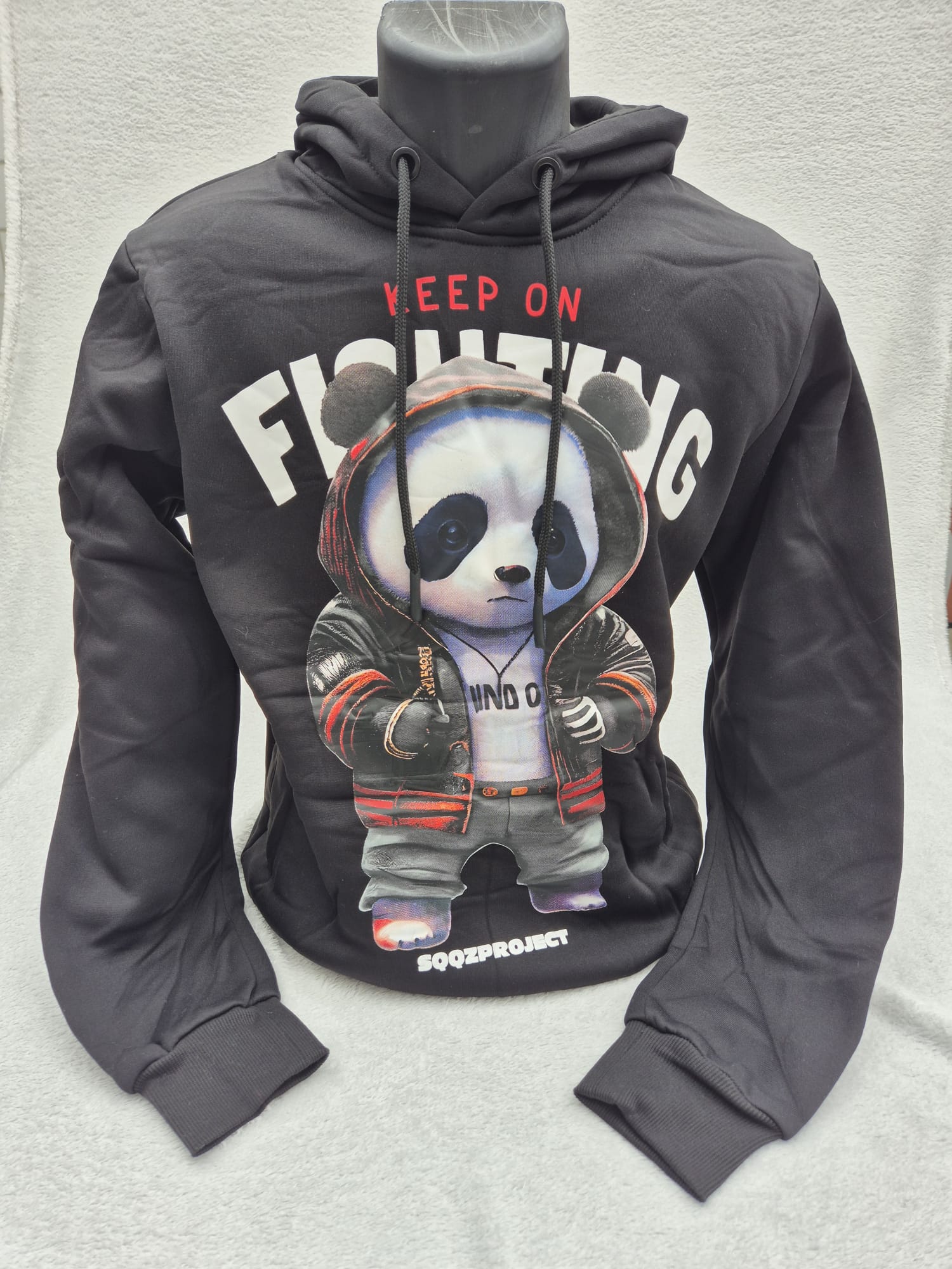 🐼 Nieuw bij Kick Dropz: Super gave Indo Panda Hoodies! zwart