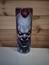 RVS TUMBLER MET CLOWN DESIGN