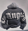 Los Angeles Puffer Jacket Zwart