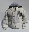 Los Angeles Puffer Jacket Beige